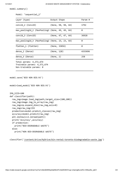 ARTIFICIAL INTELLIGENCE  IN WASTE MANAGEMENT SYSTEM – screenshot 3
