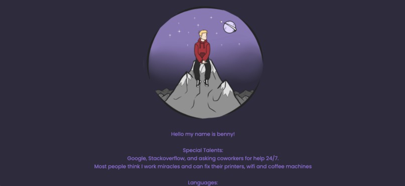 MyPortfolio – screenshot 1