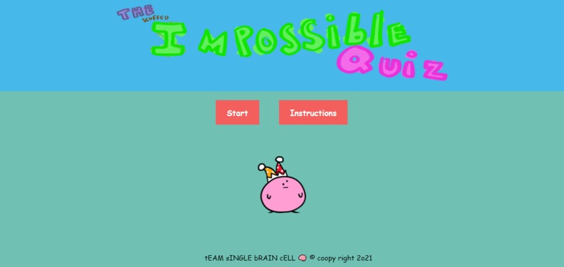 a scuffed iMpOsSiBLe qUiZ – screenshot 1
