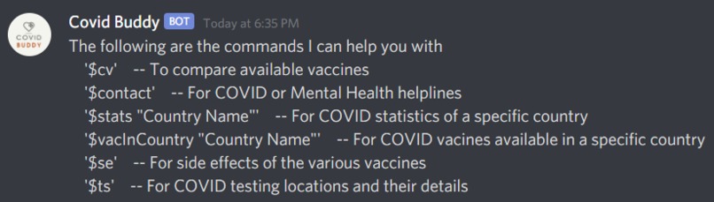 COVID Buddy – screenshot 1