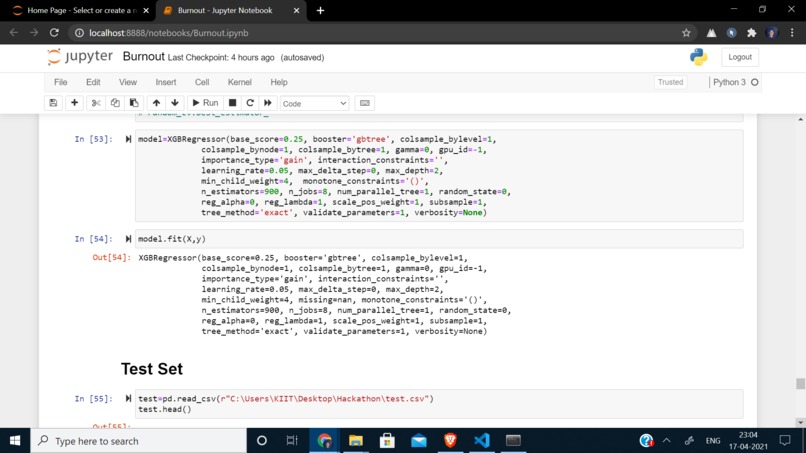 Employee_Burnout_Prediction – screenshot 8