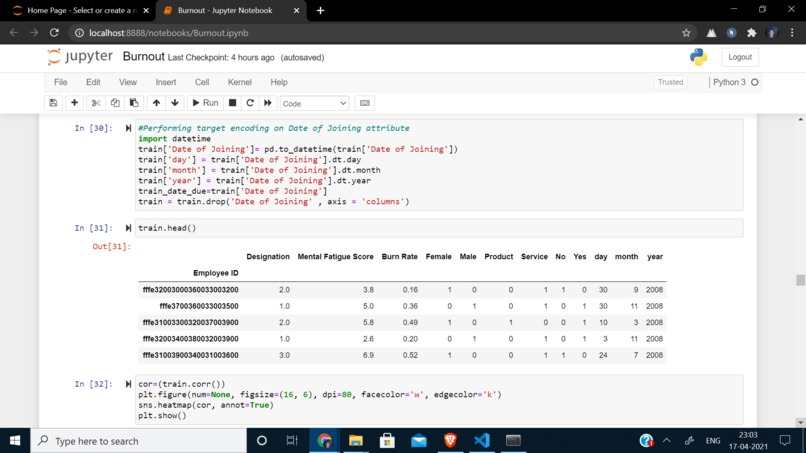 Employee_Burnout_Prediction – screenshot 11