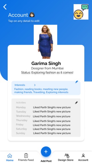 Ally: The Fashion Chatbot – screenshot 1