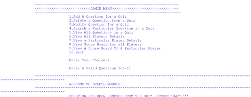 SPACE-X QUIZ SYSTEM – screenshot 6