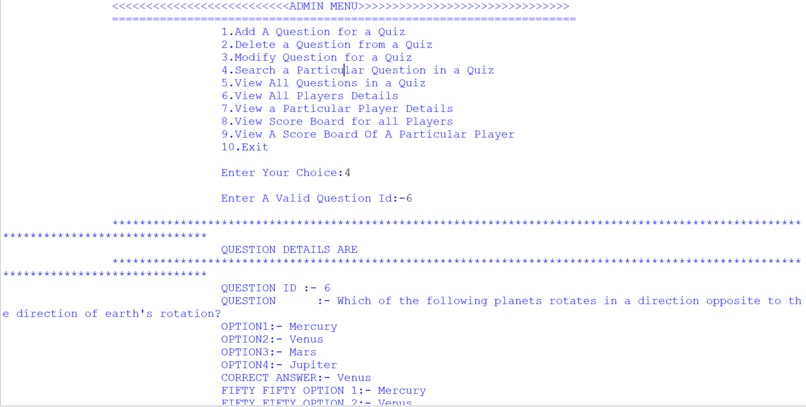 SPACE-X QUIZ SYSTEM – screenshot 7
