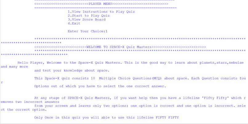 SPACE-X QUIZ SYSTEM – screenshot 15
