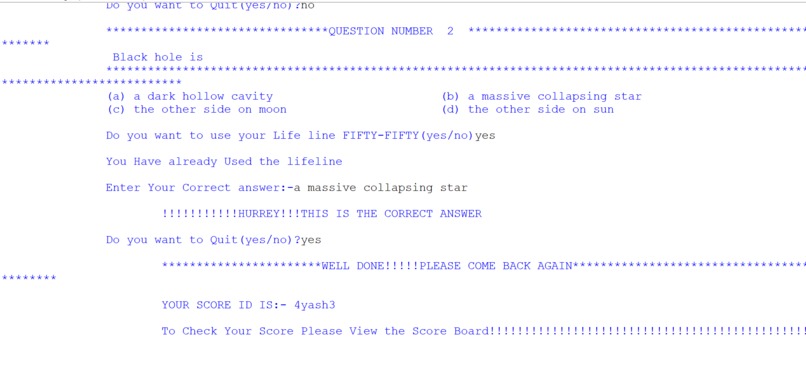 SPACE-X QUIZ SYSTEM – screenshot 17