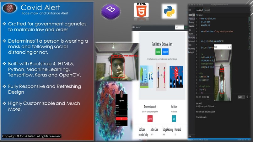 Covid Alert – screenshot 1