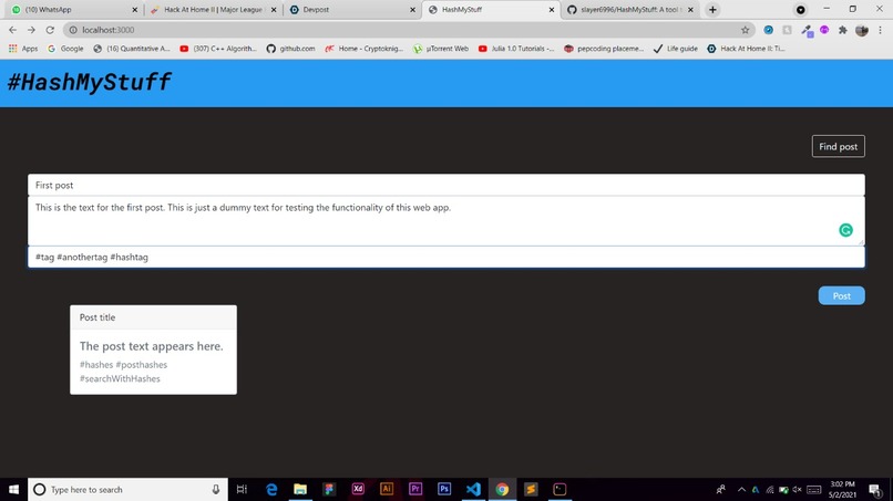 HashMyStuff – screenshot 1
