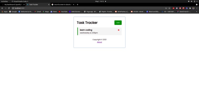 Task manager – screenshot 3