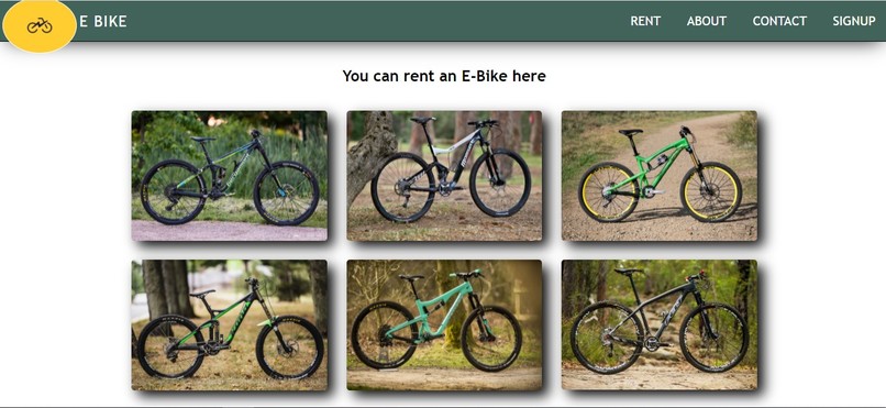 E Bike Rental – screenshot 1