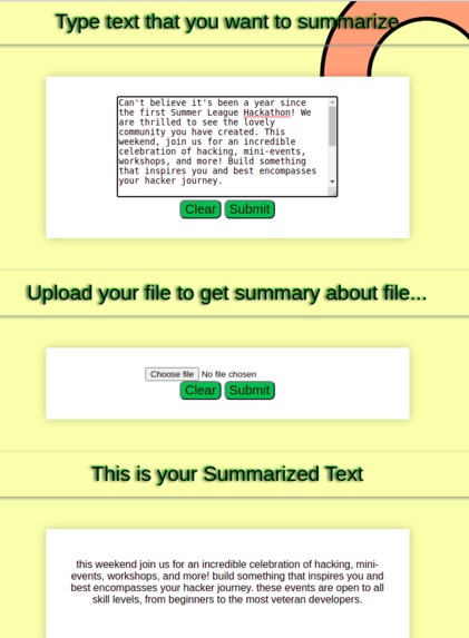 Summary-Pi – screenshot 1
