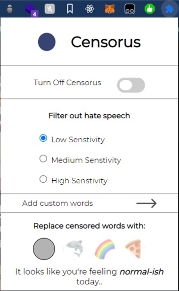 Censorus – screenshot 1