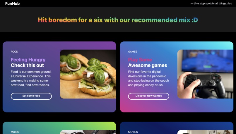 FunHub – screenshot 1
