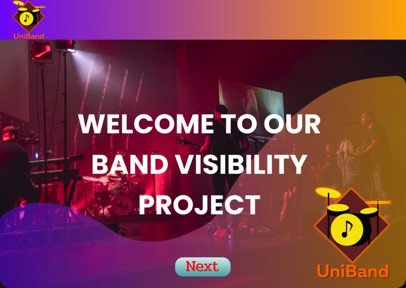 UniBand – screenshot 1