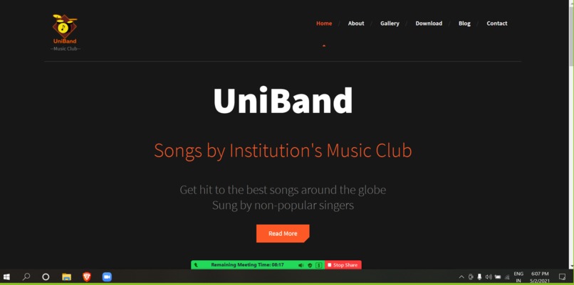UniBand – screenshot 4