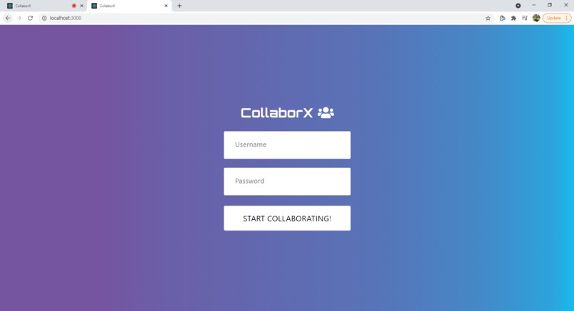 CollaborX – screenshot 1