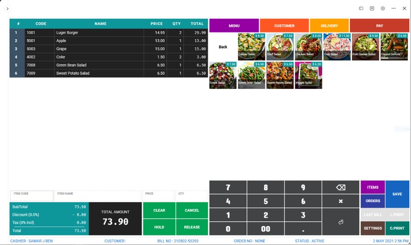 Point of Sale – screenshot 1