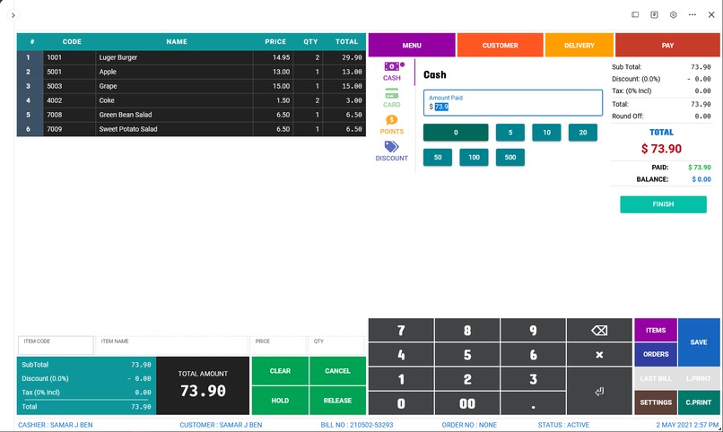 Point of Sale – screenshot 4