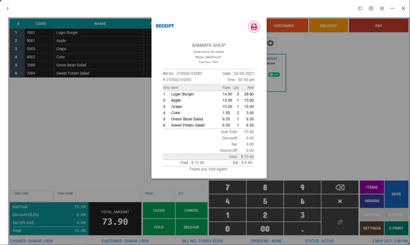 Point of Sale – screenshot 7
