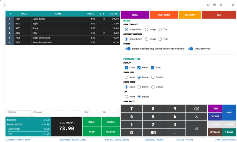 Point of Sale – screenshot 8