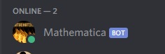 Mathematica – screenshot 2