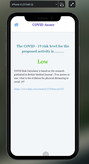 COVID Aware – screenshot 6