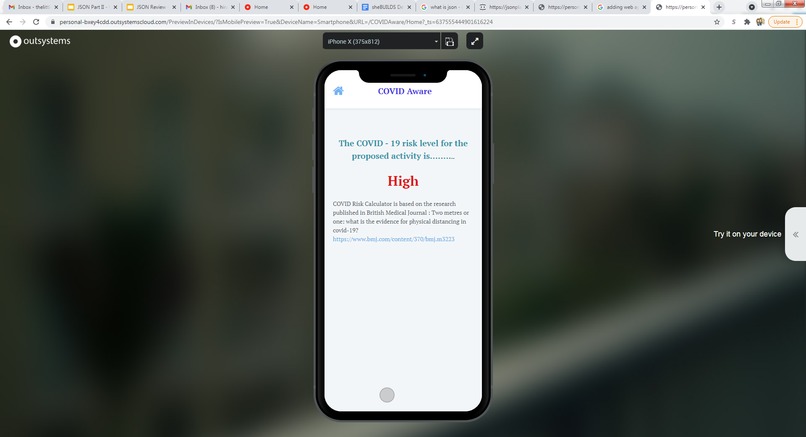 COVID Aware – screenshot 7