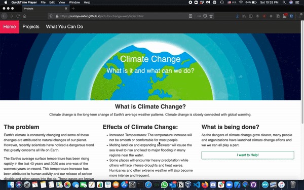 Act for Change – screenshot 1