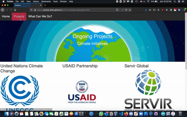 Act for Change – screenshot 2