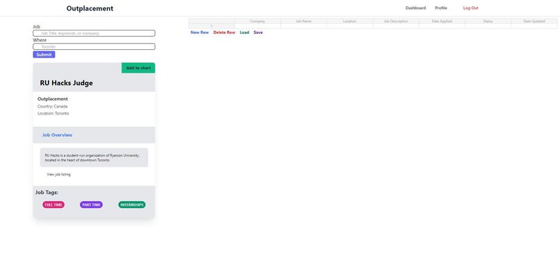 Outplacement – screenshot 1