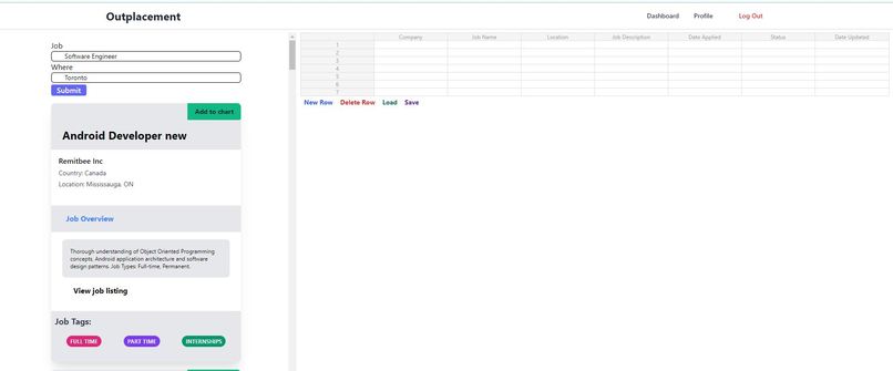 Outplacement – screenshot 2