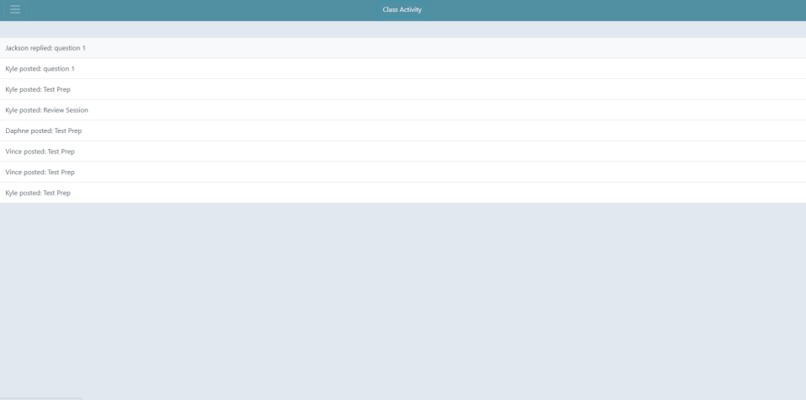 CourseQuery – screenshot 3