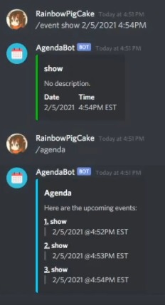 Agenda Bot – screenshot 4