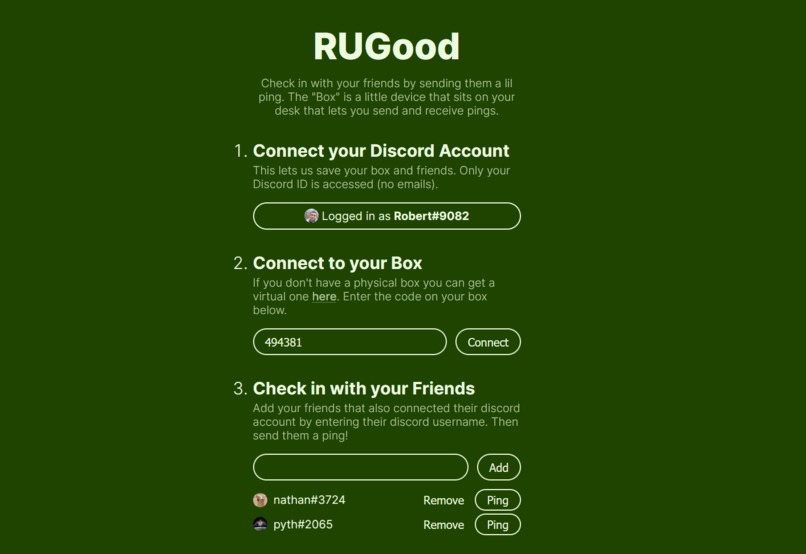 RUGood – screenshot 1