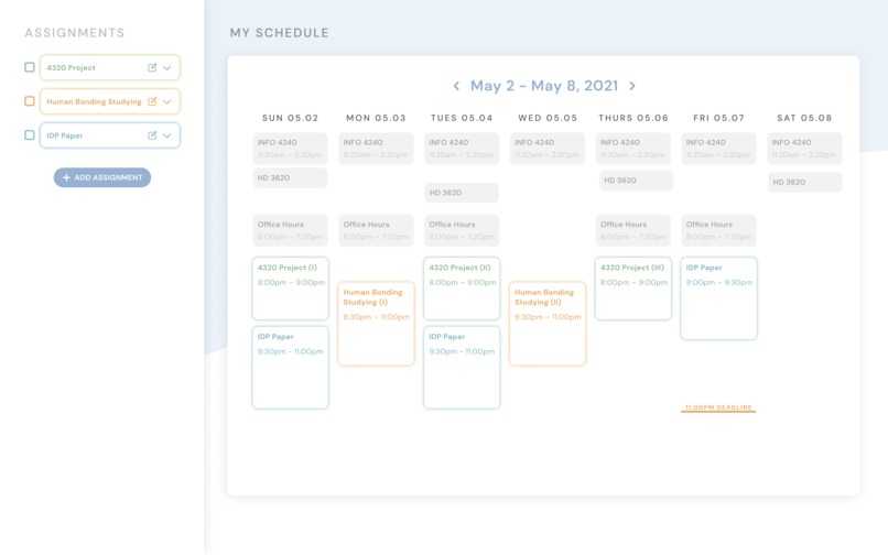 Docket – screenshot 2