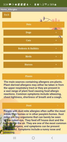 AllerGenie – screenshot 4