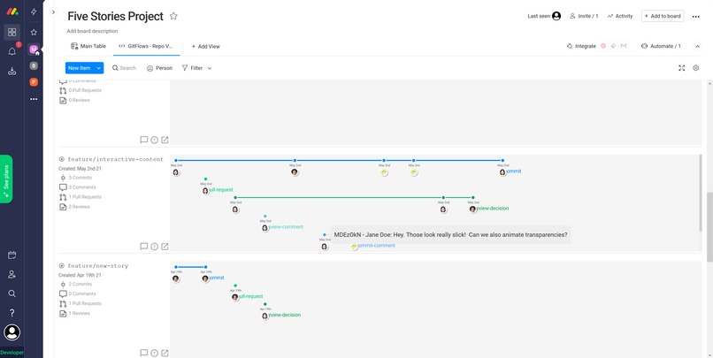 GitFlows – screenshot 3