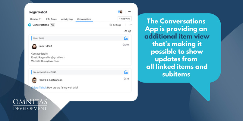 Conversations – screenshot 2