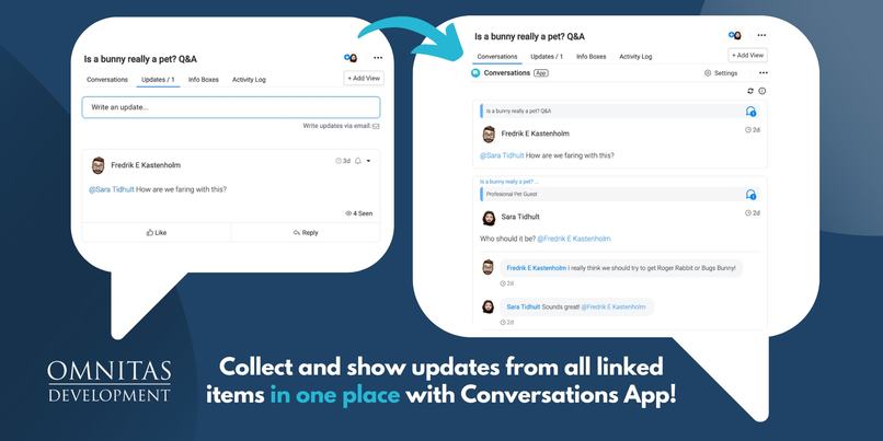 Conversations – screenshot 1