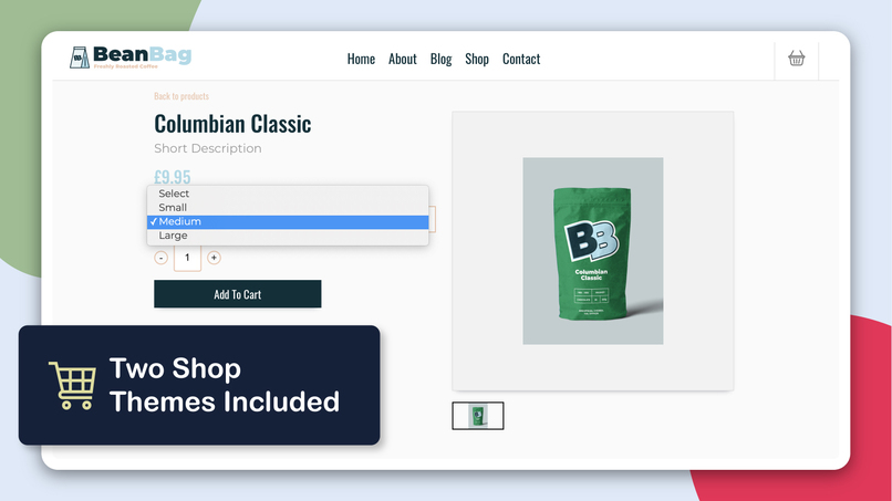 eZo eCommerce – screenshot 1