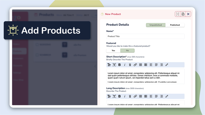 eZo eCommerce – screenshot 6