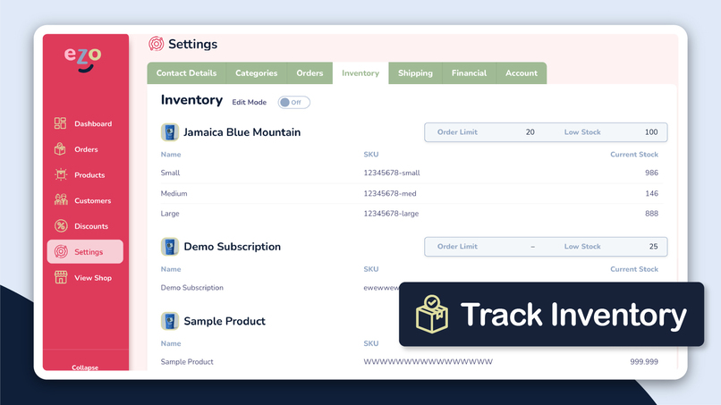 eZo eCommerce – screenshot 7