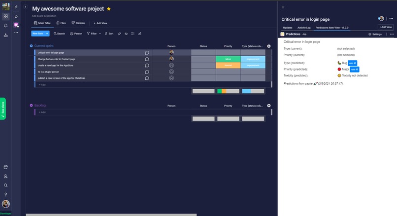 Predictions – screenshot 3