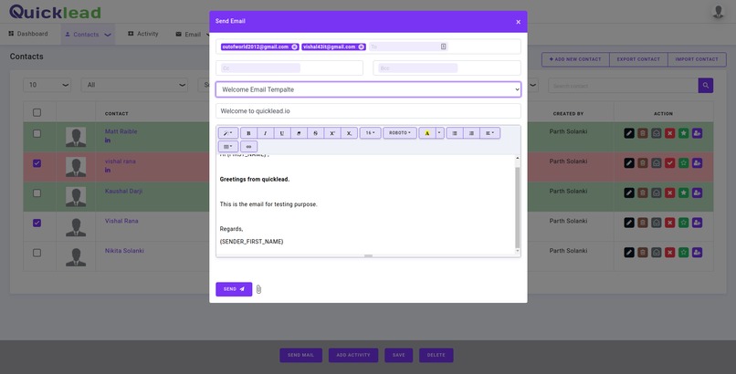 Quicklead.io – screenshot 4