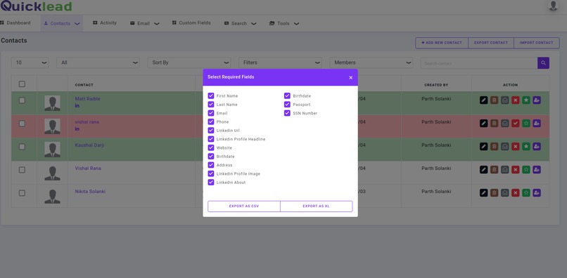 Quicklead.io – screenshot 7