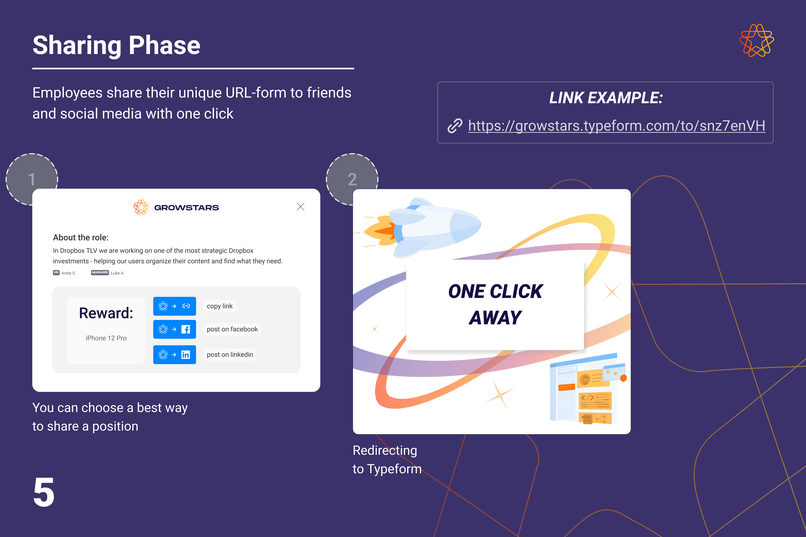 Growstars — an automated employee referral platform – screenshot 5