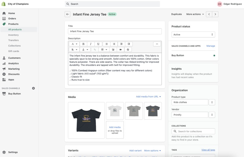 eCommerce Store – screenshot 3
