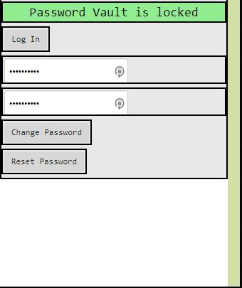 Password Vault – screenshot 3
