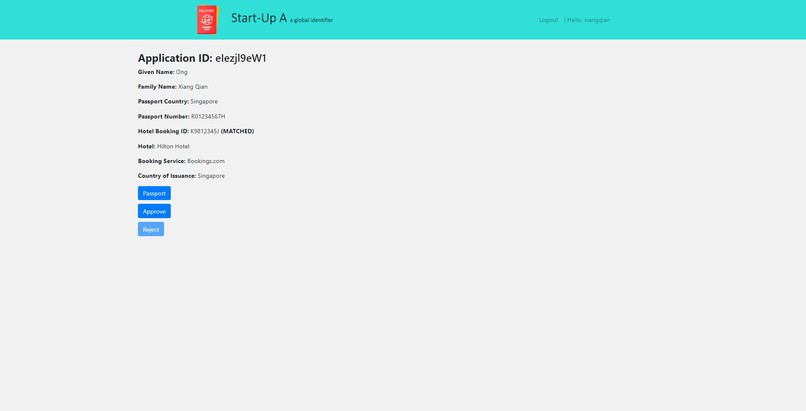 Global Identifier for Traveller using Affinidi API – screenshot 5